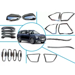 Prior Full Chrome Kit for Creta (2020) (Type-3)-picture-32