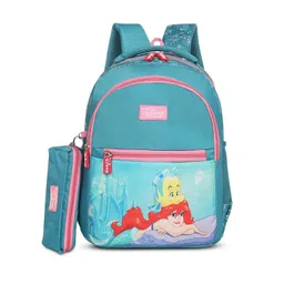 Priority Girls Disney Princess Mermaid Printed School Backpack 20L-picture-56