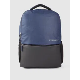 Priority Unisex Colourblocked Laptop Backpack-picture-20