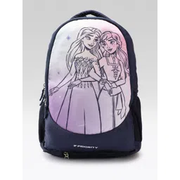 Priority Women Graphic Printed College Backpack with Rain Cover image 1