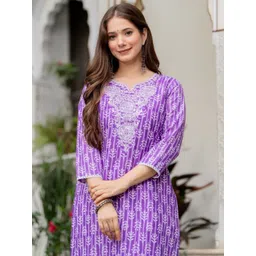 PRISCA Women Floral Printed Floral Kurta-picture-39