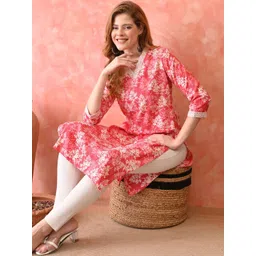 PRISCA Women Floral Printed Floral Kurta-picture-38