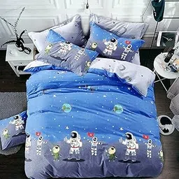 PRISCILLA Super Soft Single Bed Cartoon Printed Microfiber Kids' Glace Cotton Comforter (Size - 60" x 90" Inches) / Kids' Quilt/Blanket/Duvet, Suitable for Kids 0-8 Years. (Multicolor 17)-picture-27