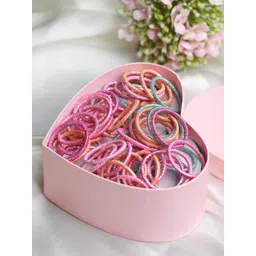 PRITA BY PRIYAASI Women Multi Color Pack Of 100 Ponytail Holders-picture-16