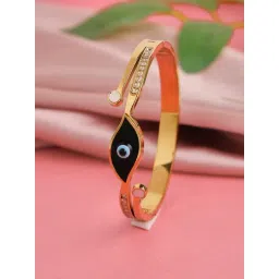Prita by Priyaasi Evil Eye Studded Gold-Plated Bracelet-picture-31