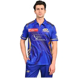 privic Men Printed Polo Neck Polyester Multicolor T-Shirt-picture-24