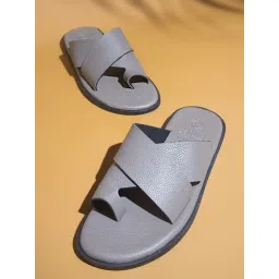 Privo Men's Beige Toe Ring Sandals-picture-21