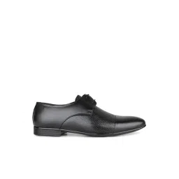 Privo Men's Black Derby Shoes-picture-35