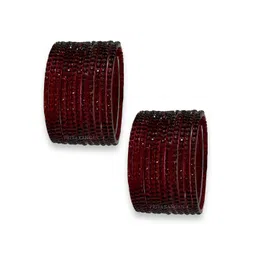 PRIYA KANGAN Set of 24 Crystal Beads-Studded Bangles-picture-20