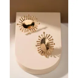 Prita by Priyaasi Gold Plated Stud Earring-picture-19