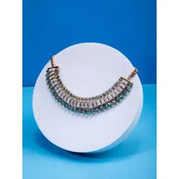 Priyaasi Blue Stone Studded Choker-picture-35