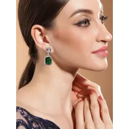 Priyaasi Classic Silver Brass Earrings-picture-26