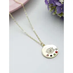 Priyaasi Evil Eye Multicolor Casual Pendant with Chain-picture-42