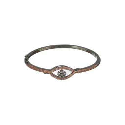 Priyaasi Floral AD Studded White Casual Bracelet image 3