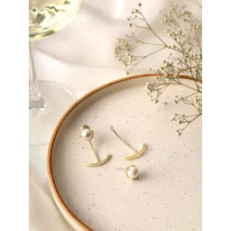 Priyaasi Gold Contemporary Drop Earring-picture-29