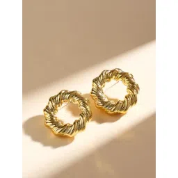 Priyaasi Gold Plated Contemporary Drop Earring-picture-42
