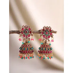 Priyaasi Gold-Plated Contemporary Jhumkas-picture-37