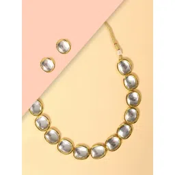 Priyaasi Gold-Plated Kundan Studded Jewellery Set-picture-31