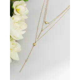 Priyaasi Gold-Plated Minimal Layered Necklace-picture-20