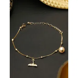 Priyaasi Golden Charms Bracelet-picture-25