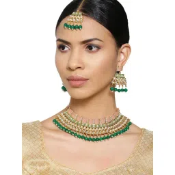 Priyaasi Green Necklace Set-picture-31