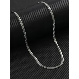 Priyaasi Men Silver-Plated Brass Minimal Chain-picture-26