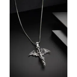 Priyaasi Men Silver-Plated Necklace-picture-32