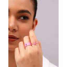 Priyaasi Pink Dual Casual Ring-picture-36
