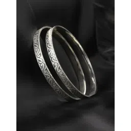 Priyaasi Silver-Plated Bangles - Set of 2-picture-14