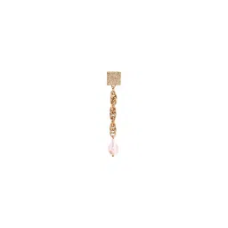Priyaasi White Beaded Contemporary Drop Earring image 5
