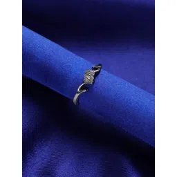 SHEER by Priyaasi Silver AD-Studded Casual Ring-picture-24