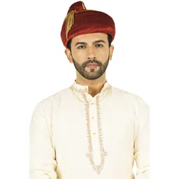 PRIYAKANT SAFAWALA Solid Pagri-picture-29