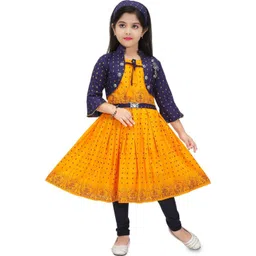 PRIYANKA'S COLLECTION Print Fit & Flare Midi Dress-picture-49