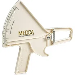 Pro Body Skin Caliper - Handheld BMI Measuring Tool - Accurate Skinfold Caliper Measures Fat for Men and Women, for Monitoring Fitness and Weight Loss Goals, Instructions and Body Fat Chart, White-picture-18