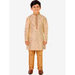 Pro-Ethic STYLE DEVELOPER Boys Ethnic Motifs Kurta with Churidar-picture-33