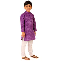Pro-Ethic STYLE DEVELOPER Boys Pure Cotton Kurta with Pyjamas-picture-27