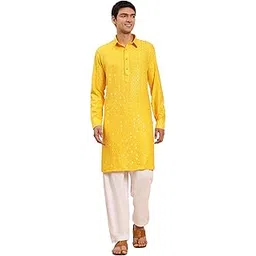 pro-ethic style developer Men's Rayon Pathani Kurta Salwar Set, Traditional Pathani Set for Men, (A-128)-picture-45