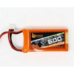 Pro-Range 7.4V 600mAh 45C 2S Lithium Polymer Battery Pack-picture-12