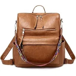 proarch 24L Women's Fashion Backpack Casual Convertible Daypacks Satchel Handbags Multipurpose Travel Bag (Tan)-picture-27