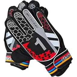 proberos Proberos® Goalkeeper Gloves for Kids Fashion Buffer Gloves with Adjustable Wrist Band, Anti-Slip Strong Grip Football Gloves for Game, Training, Size M-picture-16