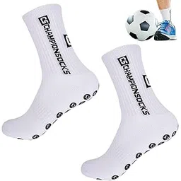 proberos Sports Socks for Man Women, Badminton Soccer Running Gym & Indoor Training, Hi-Tech Performance Rubber Anti-Slip and Thicken Cushion Sport Ankle Length-picture-13