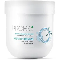 Probio Keratin Revive Mask (200 g) | For Normal to Dry Hair-image-8