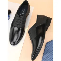 PRODOCK Textured Derbys Formal Shoes-picture-30