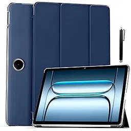 ProElite Case Cover for OnePlus Pad Lite 11 inch Case, Smart Flip Case Cover for OnePlus Pad Lite 11 inch Case Translucent Back with Stylus Pen [Auto Sleep Wake Feature], Dark Blue-picture-21