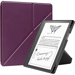 ProElite Cover Case for Kindle Scribe 10.2 inch Case, Smart Transformer Style Flip case Cover for Kindle Scribe 10.2 inch with Pen Holder, Purple-picture-43