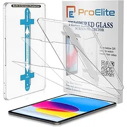 ProElite Tempered Glass Screen Protector for Apple iPad (A16) 11th/10th Gen (2025/2022) (with Auto Alignment Kit)-picture-23
