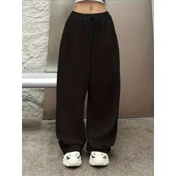 progeny Women Solid Black Track Pants-picture-14