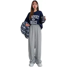 progeny Women's/Unisex ONESOPEN Bottom Drawstring Pure Cotton Stretchable Baggy Jogger Pants-picture-25