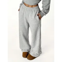 progeny Women Solid Grey Track Pants image 4