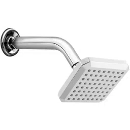 ProHome 4 inch Plastic Silver Chrome Finish Square Overhead Shower with 3 Spray Modes-picture-26